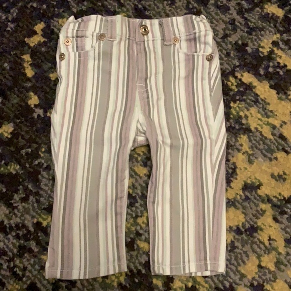 7 For All Mankind Jeans 90’s Cali Stripe Jeans Baby